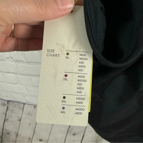 All in Motion Light Support Longline Bra Tank Size 4X - Picture 3 of 7